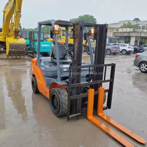 For High Quality Toyota Diesel Forklift 8F 3 Ton 2022 <b>Model</b> 4x4 Drive 6M Lifting Height Used Condition - Product Image 5