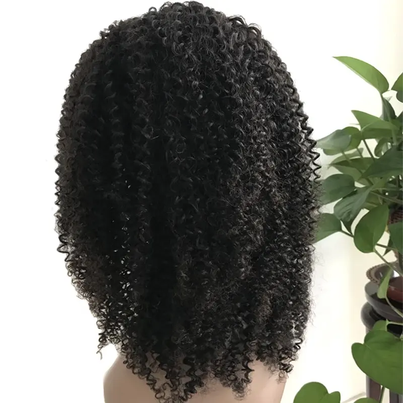 Премиум короткие индийские человеческие волосы афро кудрявый Швейцарский парик на полной сетке для черных женщин натуральные необработанные волосы HD передние кружевные парики