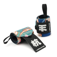LS0687 Bandes de poignet de musculation de conception urbaine chinoise, nouveau design, avec logo personnalisé