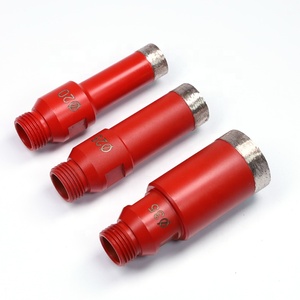 Foret à noyau de diamant de soudage à haute fréquence diamètre 30-45mm avec filetage à gaz 1/2 M14 pour trous de forage de carreaux de pierre en béton - Product Image 6