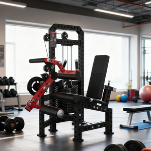 OEM Ticari Spor Salonu Kullanımı 2'si 1 Arada Bacak Egzersiz Aleti Çift Fonksiyonlu Pim Yüklü Oturmalı Bacak Ekstansiyonu ve Bacak Curl'u - Product Image 6