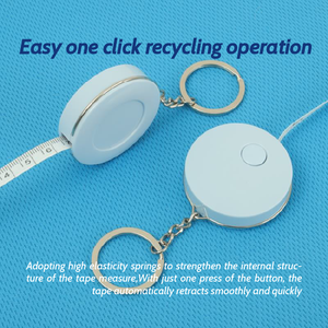 Mềm 2m tự động kính thiên văn Băng đo văn phòng Cai Trị Ba chu vi đo lường Mini Băng biện pháp - Product Image 6