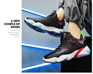 Zapatos Deportivos de Moda para Senderismo, Estilo Baloncesto, Versátiles para Deportes al Aire Libre, Zapatos Casuales para Hombre - Product Image 2