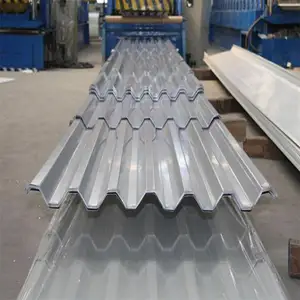 Long Span Roof Truss Prices Gi Zinc Galvanized Galvalume Corrugated Roofing Color Metal Sheets 0.4mm