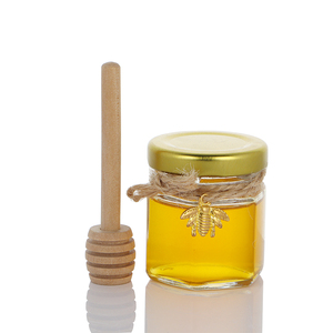 <span class=keywords><strong>Pot</strong></span> en verre hexagonal mini <span class=keywords><strong>de</strong></span> 45 ml pour miel, avec couvercle et cuillère, idéal pour la <span class=keywords><strong>confiture</strong></span> et le rangement en cuisine - Product Image 4