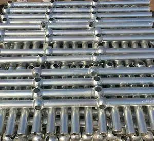 Fabrika sanayi metal top-eklem stanchions platformu korkuluk, merdiven korkuluk