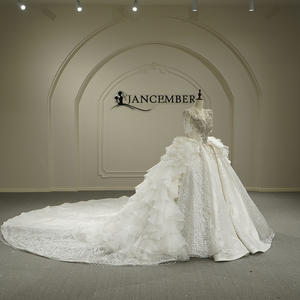 Gt26054 Vestido de Novia Moderno con Escote Corazón, Apliques, Lentejuelas, Cuentas y Bordados, Personalizado - Product Image 4