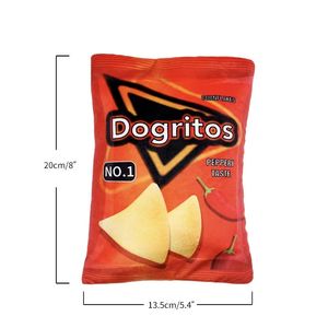 QF-059 Manufacturer Custom New Simulated Potato Chips Pack Design Stuffed Plush <b>Toys</b> Squeaky <b>Dog</b> <b>Toys</b> for Pets - Product Image 5