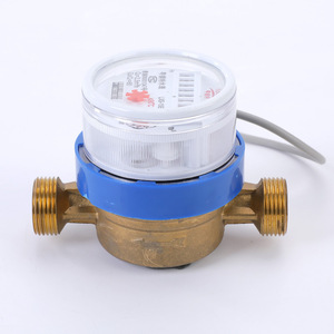 YomteY Water Meter DN15 Brass Threaded Dry Pulse Single Flow Cold Water Meter With Remote Transmission - Product Image 3
