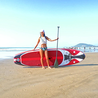 En stock, planche à pagaie gonflable, 10'6x32\", charge maximale de 130 kg, utilisation en lacs et rivières, accessoires complets inclus