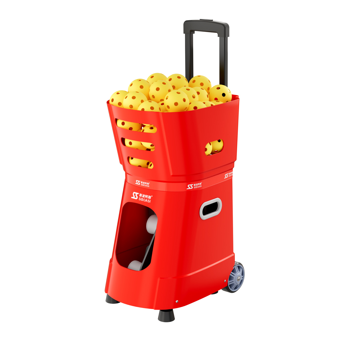 Spoaas Automatic Pickleball Ball Launcher - Training Machine Pickleball Equipments Pickleball Machine