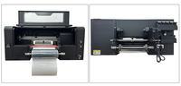 Nouvelle machine d'impression automatique d'étiquettes autocollantes à encre UV pour verres, imprimante UV DTF rouleau à rouleau pour transfert d'autocollants, laminateur 32 cm