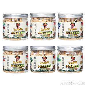 7mm maïs épi filtre plusieurs saveurs de fruits et tailles disponibles pour la sélection gratuite vente chaude accessoires de cigarettes en gros - Product Image 2