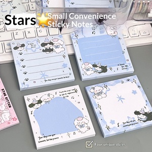 New Cute Cartoon Star Dog Notepad Ins High Beauty Thick Non Adhesive Note Book Student Handbook Decor Stationery Supplies - Product Image 3