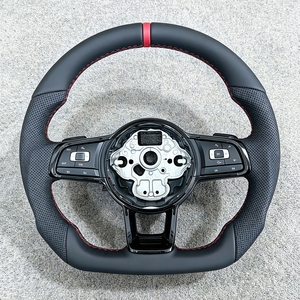 <span class=keywords><strong>Volante</strong></span> Modificado de Fibra de Carbono y Cuero para VW Volkswagen <span class=keywords><strong>Golf</strong></span> 6 7 MK6 MK7 <span class=keywords><strong>GTI</strong></span> GTD GTE Polo Tiguan Touareg Passat CC - Product Image 3