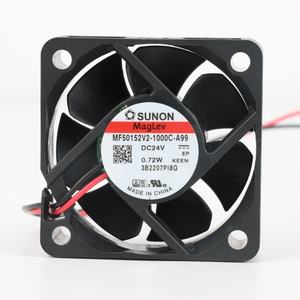 Ventilador Axial SUNON MF50152V2-1000C-A99 Eléctrico OEM/ODM 50x50x15mm 24VDC 24mA 0.72W 5000RPM 13.0CFM con Rodamiento de Vapor para Gabinetes e Inversores - Product Image 1