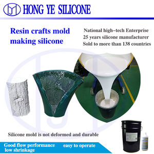 Catalizador de goma de silicona líquida de alta calidad, Material artesanal de resina curada, resistencia al fuego 94-V0, muestra gratis de grado conductor - Product Image 5