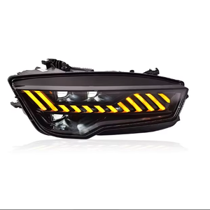 Gruppo obiettivo a LED 12V dedicato per <span class=keywords><strong>Audi</strong></span> A7 11-18 e RS7 nuove luci di marcia diurna 6000k luci di direzione di temperatura a colori Streamer - Product Image 1