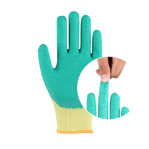 Protección Algodón Látex Recubierto Guantes Skid Guantes De - Product Image 5