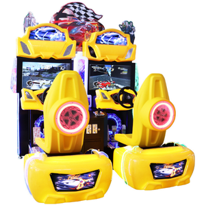 Sonido envolvente para juegos de carreras de coches de arcade, máquina de juegos de carreras comerciales con vibración y retroalimentación. - Product Image 3