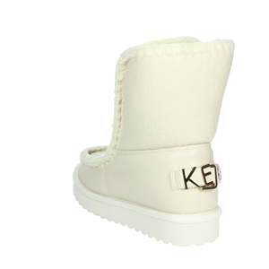 Bottines basses pour femme Kejo, couleur crème, KJ04325SD, hauteur du talon - Product Image 2