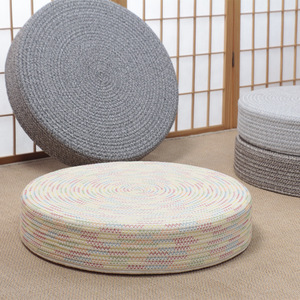 Wholesale Round Husk Yoga Meditation Bay <strong>Window</strong> Japanese Floor Mat Tatami <strong>Seat</strong> <strong>Cushions</strong> Handmade Futon <strong>Cushion</strong> - Product Image 2