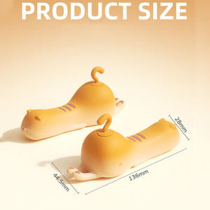 Mainan Seks Dewasa Dildo <span class=keywords><strong>Vibrator</strong></span> Penghisap 2 in 1 Stimulator Klitoris dengan 10 Mode Hisap & 10 Mode Getar untuk Wanita Klitoris Puting - Product Image 5