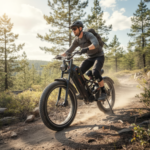 Bicicleta Eléctrica Híbrida de Montaña con Llantas Gruesas, Venta Directa de Fábrica, Bicicleta Eléctrica para Jóvenes - Product Image 2