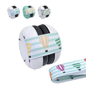 HQ 0-36 bouches bébé <span class=keywords><strong>dormir</strong></span> confortable bébé Protection auditive casque antibruit avec rembourrage Super doux - Product Image 4