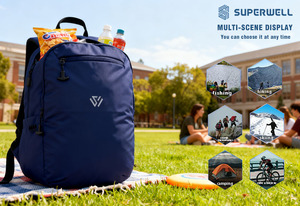 Mochila Urbana para Portátil Personalizada de Fábrica al por Mayor, Mochila de Viaje y Negocios de Alta Calidad OEM para Hombres y Mujeres - Product Image 6