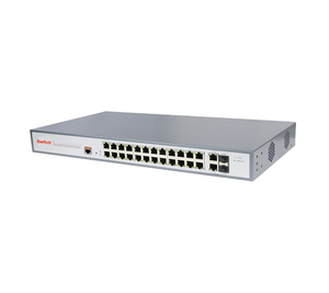 สวิตช์จัดการได้ 24 พอร์ต Fast Ethernet + 2 พอร์ต Gigabit - Product Image 3