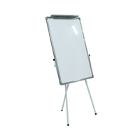 Tableaux blancs magnétiques sur pied, hauteur réglable, trépied mobile