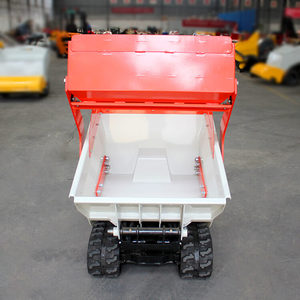 <span class=keywords><strong>Brouette</strong></span> Mini Dumper avec Briggs stratton Mini Site Dumper Mini transporteur Track Carrier avec basculement hydraulique - Product Image 4