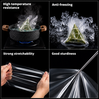 Vente en gros en stock, sacs d'emballage sous vide en nylon de qualité alimentaire, gaufrés, sacs en plastique transparent, rouleaux pour le stockage des fruits de mer et de la viande