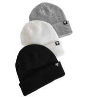 Étiquettes personnalisées avec logo, bonnet en tricot, bonnet d'hiver, bonnets tricotés