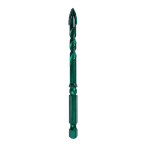Foret triangulaire Fuxin 6mm 8mm 10mm 12mm à queue hexagonale pour métaux non ferreux, finition TiCN - Product Image 1