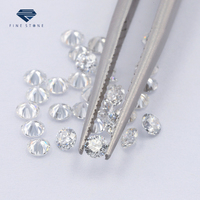 Küçük boy 3.7mm 3.8mm 0.18-0.22 karat gevşek Lab yetiştirilen elmas DEF/GH VVS VS HPHT CVD elmas