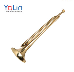 Trompeta de Bronce en Clave de Do, Instrumento de Trompeta para Miembros Júnior del Equipo Estudiantil - Product Image 1