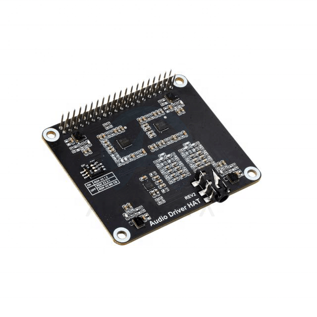 RDK X3 Dedicated Audio Driver Board Supports Playback and Recording/stereo Codec Onboard Headphone Jack and 4 Microphones