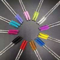 Brosse à cils professionnelle en micro-cristal, jetable, pour extensions de cils, applicateur de mascara, outil de beauté pour le maquillage