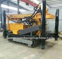 RCF300C Machine de forage de puits d'eau hydraulique de 300m Foreuse de puits d'eau de forage
