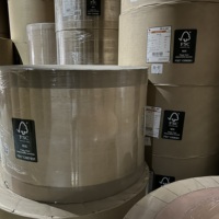 Carton duplex blanc 250 g/m² en gros, carton pliable couché simple face, recyclable, compatible impression numérique pour étiquettes de produits