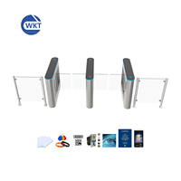 Wancartoon Barrière Optique Automatique QR Lecteur de Code Sécurité RFID Mécanisme Électronique Vitesse Trépied Tourniquet Porte