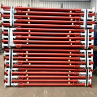 Étais de construction Acrow galvanisés 3m 4m 5m, étais de soutènement réglables en acier Ringlock pour béton