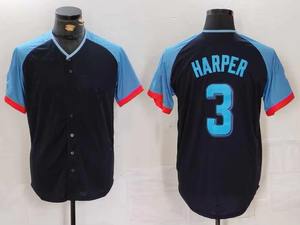 Maillot de baseball en sergé de haute qualité personnalisé uniforme de softball brodé boutonné avec logo cousu - Product Image 4