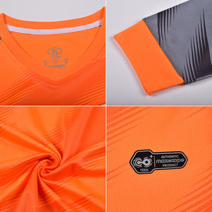 Jersey Kiper Sepak Bola Desain Baru Berkualitas Tinggi Grosir Pabrik Jersey Kiper Sepak Bola Kustom Massal - Product Image 4