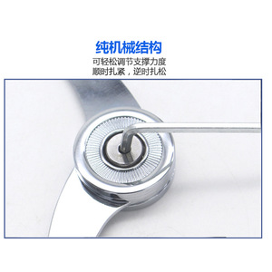 S Type Knife Shape Cabinet Hinge Gas <b>Spring</b> Stainless Steel Easy Installation Kitchen Cabinet <b>Door</b> Support - Product Image 1