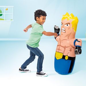 Creative Kids Saco de Boxeo Inflable 3D Autoinflable, Juguete de Boxeo Independiente para Diversión en Interiores y Exteriores, Juego de Fiesta - Product Image 5