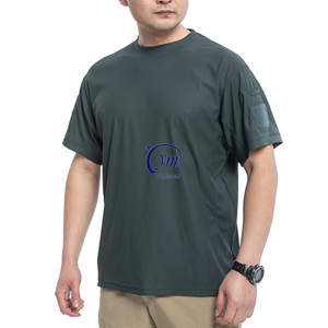 Camiseta Táctica de Manga Corta para Hombre, Transpirable y de Secado Rápido para Entrenamiento al Aire Libre, Marca YUEMAI, Venta al Por Mayor - Product Image 5