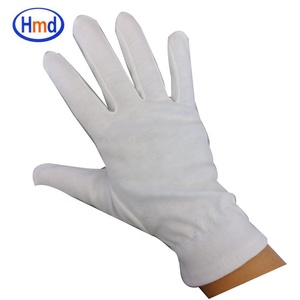 Gants en coton de taille blanche confortables et doux de meilleure qualité pour le gant de bijoux de travail d'usine - Product Image 2